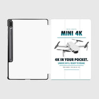 Thumbnail for DJI Mini 4K design on white samsung tablet tablet case