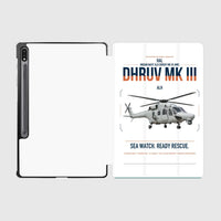 Thumbnail for HAL ALH Dhruv Mk III design on white samsung tablet tablet case
