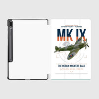 Thumbnail for Supermarine Spitfire Mk IX design on white samsung tablet tablet case