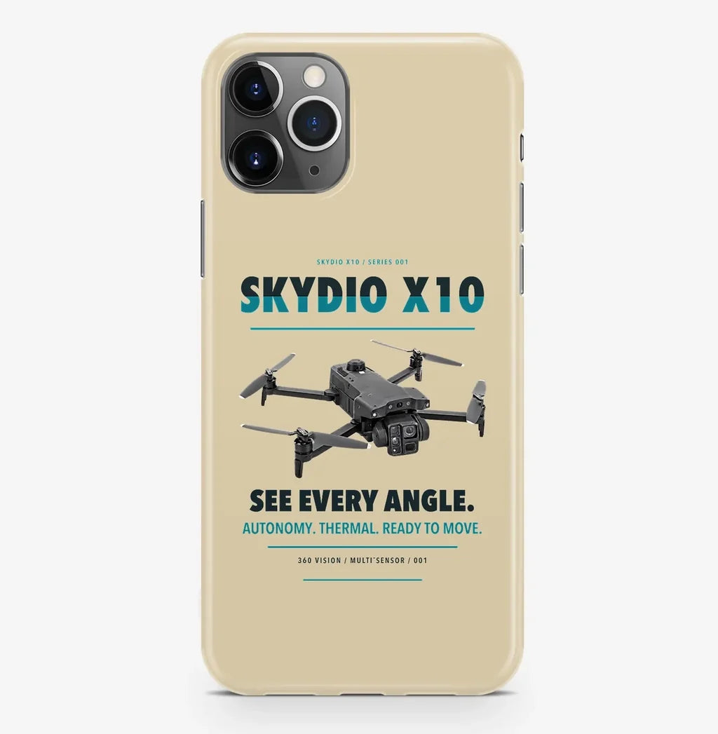Skydio X10 Case ProMax design on beige iphone case promax