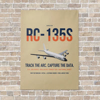 Thumbnail for RC-135S Cobra Ball vertical canvas print - no frame - beige background