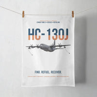 Thumbnail for HC-130J COMBAT KING II design on white towel