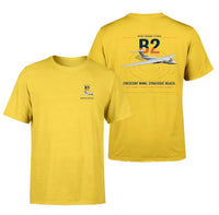 Thumbnail for Handley Page Victor B2 design on yellow t-shirt, double-side print
