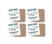 Thumbnail for DJI Mavic Mini design on white 4 pieces set coaster