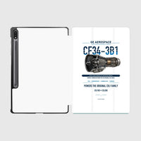 Thumbnail for CF34-3B1 design on white samsung tablet tablet case