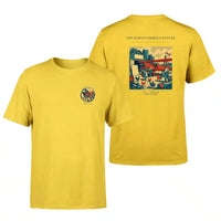 Thumbnail for VINTAGE G4165 - The Barnstormer's Poster - Double-Side T-Shirt design on yellow double side t shirt
