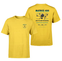 Thumbnail for DJI Matrice 400 design on yellow t shirt