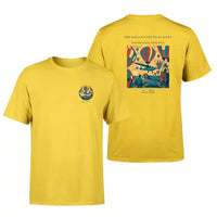 Thumbnail for VINTAGE G4394 - The Balloon Festival Dawn - Double-Side T-Shirt design on yellow double side t shirt