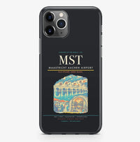Thumbnail for Maastricht Airport (MST) design on black iPhone 16 Pro MagSafe case