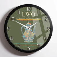Thumbnail for Lviv Danylo Halytskyi International Airport LWO Wall-Clock Framed - Green Army