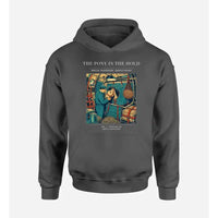 Thumbnail for VINTAGE G4235 - The Pony In The Hold - Premium Hoodie design on darkgray premium