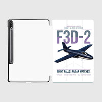 Thumbnail for F3D-2 Skyknight design on white samsung tablet tablet case