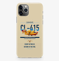 Thumbnail for Canadair CL-415 design on beige magsafe iphone case, for iPhone Pro Max
