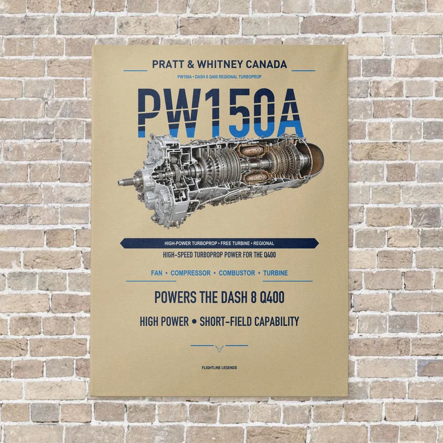 PW150A vertical canvas print - no frame - beige background
