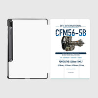 Thumbnail for CFM56-5B design on white samsung tablet tablet case