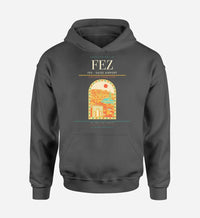 Thumbnail for Fes (FEZ) design on dark gray hoodie single-side print