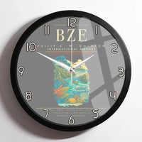 Thumbnail for Philip S. W. Goldson International Airport BZE Wall-Clock Framed - Gray