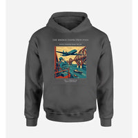 Thumbnail for VINTAGE G4482 - The Bridge Inspection Pass - Premium Hoodie design on darkgray premium