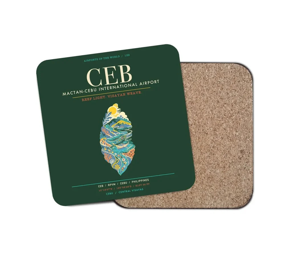 Mactan-Cebu International Airport CEB - Visayan Reef Loom - Dark Green