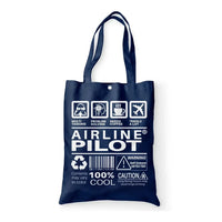 Thumbnail for Airline Pilot Label Tote Bag - view 4