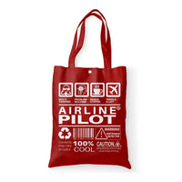 Thumbnail for Airline Pilot Label Tote Bag - view 10