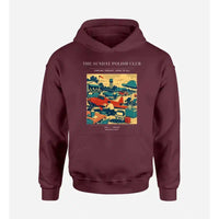 Thumbnail for VINTAGE G4436 - The Sunday Polish Club - Premium Hoodie design on darkred premium