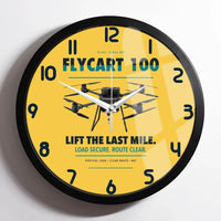 Thumbnail for DJI FlyCart 100 design on yellow framed wall clock