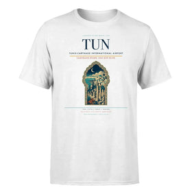 Single-Side Printing — Tunis-Carthage International Airport (TUN) Double-Side T-Shirt