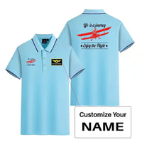 Thumbnail for Customisable Life is a journey Enjoy Polo Shirt - view 19
