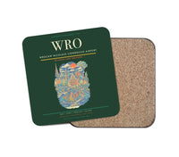 Thumbnail for Wrocaw Nicolaus Copernicus Airport WRO Coaster 1-Piece - Dark Green