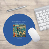 Thumbnail for VINTAGE G4328 - The Seaside Trials - Designed Mouse Pads design on blue round
