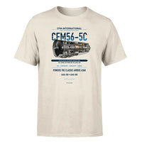 Thumbnail for CFM56-5C design on beige single side