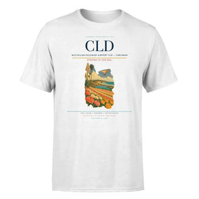 Single-Side Printing — McClellan-Palomar Airport (CLD) Double-Side T-Shirt