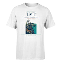 Thumbnail for Klamath Falls Airport (LMT) T-Shirt single-side front print in White | klamath-falls-airport-lmt-double-side-t-shirt