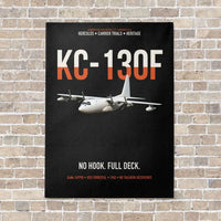 Thumbnail for KC-130F BuNo 149798 vertical canvas print - no frame - black background