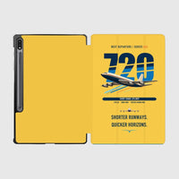 Thumbnail for Boeing 720B design on yellow samsung tablet tablet case