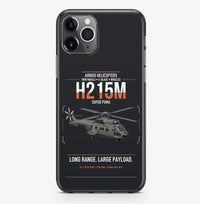 Thumbnail for Airbus H215M design on black magsafe iphone case, for iPhone Pro Max