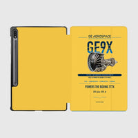 Thumbnail for GE9X design on yellow samsung tablet tablet case