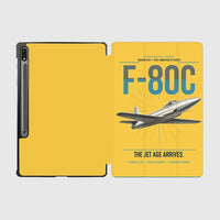 Thumbnail for F-80C Shooting Star design on yellow samsung tablet tablet case