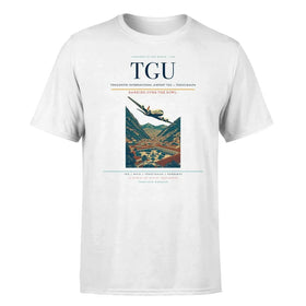 Single-Side Printing — Toncontín International Airport (TGU) Double-Side T-Shirt