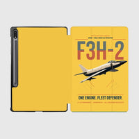 Thumbnail for F3H-2 Demon design on yellow samsung tablet tablet case