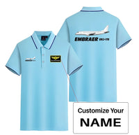 Thumbnail for Customisable Embraer Polo Shirt - view 19