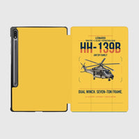 Thumbnail for Leonardo HH-139B design on yellow samsung tablet tablet case