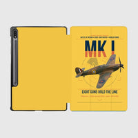 Thumbnail for Hawker Hurricane Mk I design on yellow samsung tablet tablet case