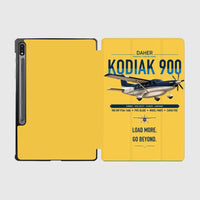 Thumbnail for Daher Kodiak 900 design on yellow samsung tablet tablet case