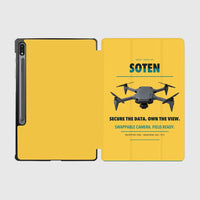Thumbnail for ACSL SOTEN design on yellow samsung tablet tablet case