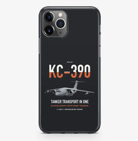 Thumbnail for Embraer KC-390 Millennium design on black magsafe iphone case, for iPhone Pro Max