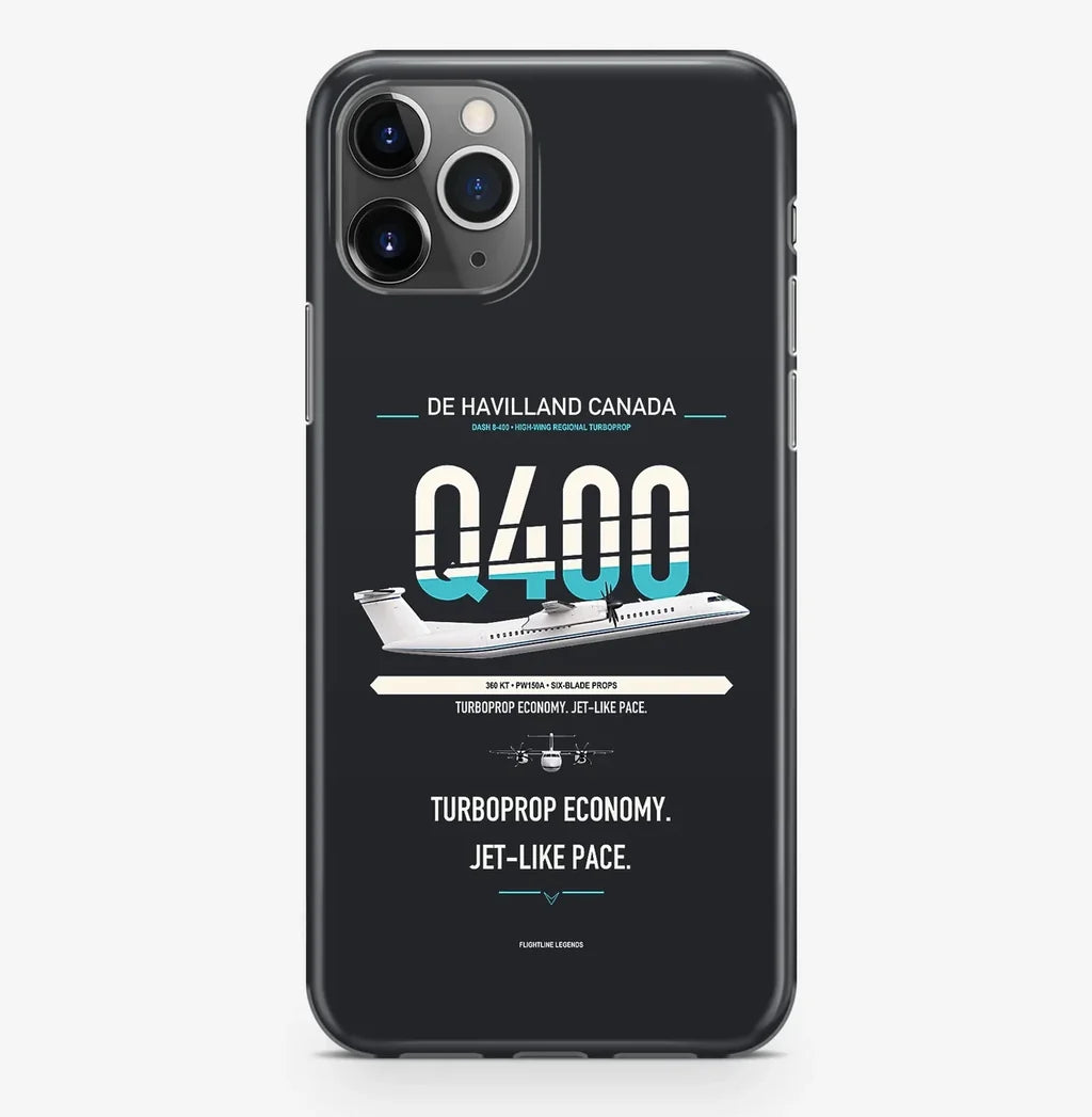 Dash 8-400 Case ProMax design on black iphone case promax