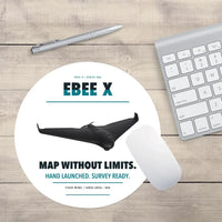 Thumbnail for AgEagle eBee X design on white round mouse pad