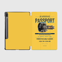 Thumbnail for PASSPORT design on yellow samsung tablet tablet case
